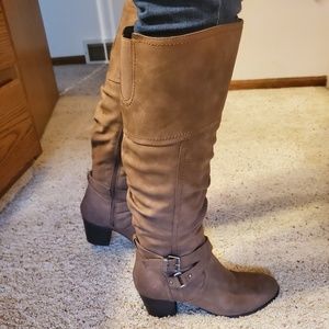Indigo Girl Brown Knee High Boots